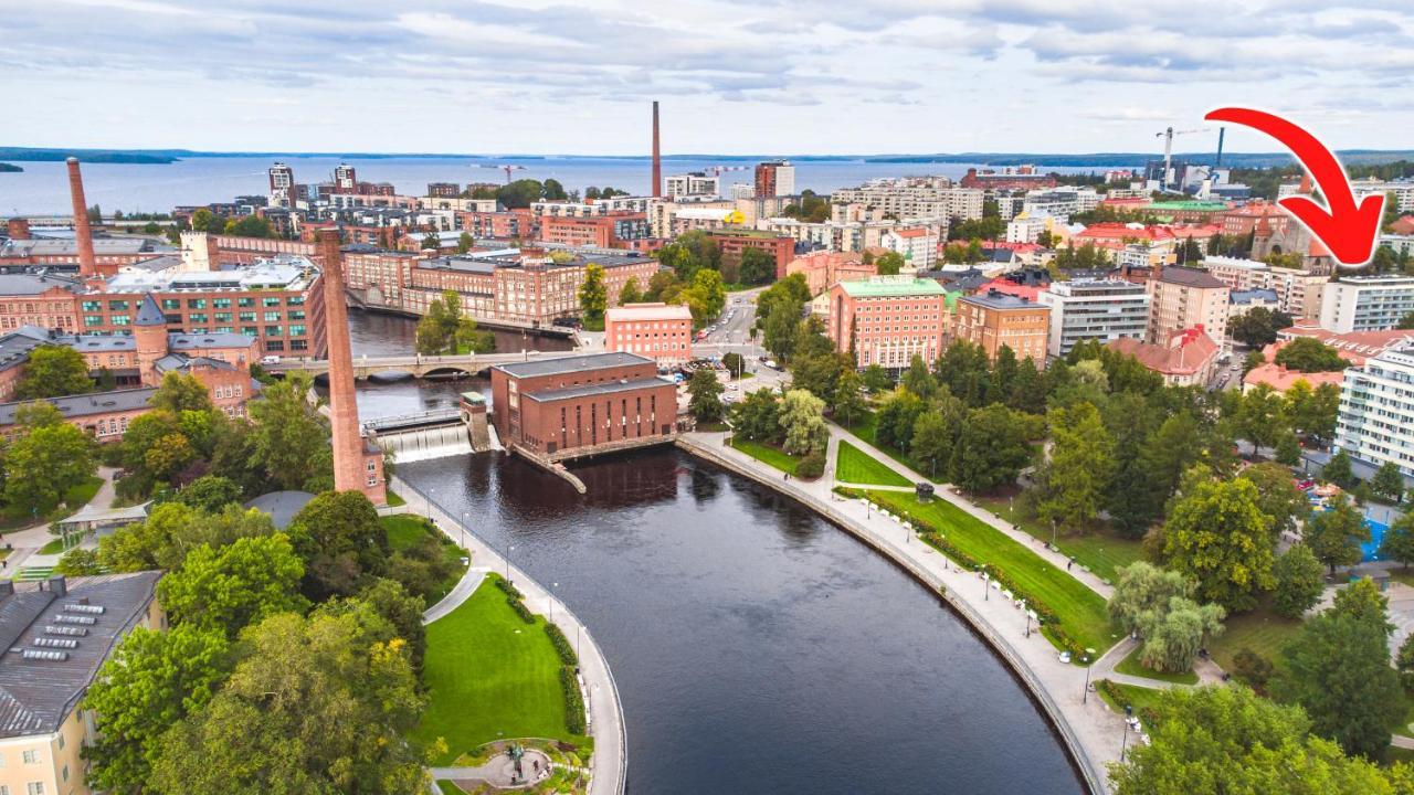 Central Gem With Sauna - Big Two-Room Apartment Free Parking Tammerfors Eksteriør bilde